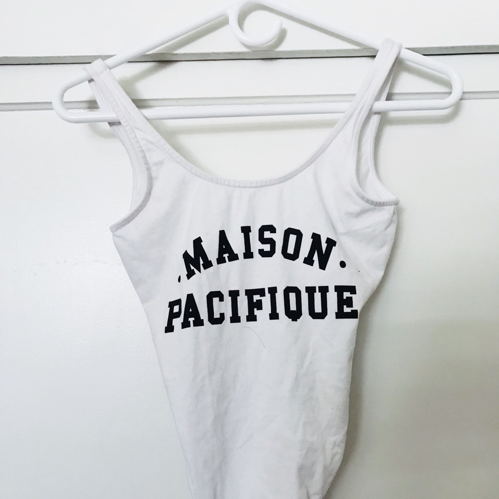 Adorable Topshop French bodysuit